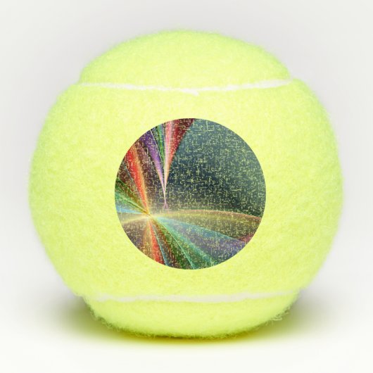 Colors in lines tennisbälle (Vorderseite)