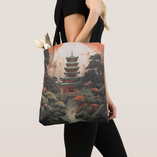 Colors Landscape Asian House Tasche (Von Nahem)