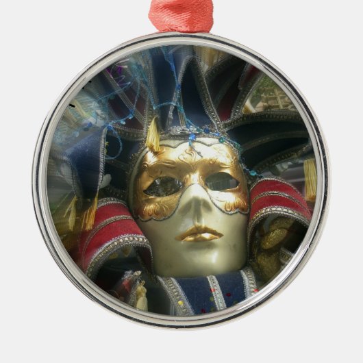 Colors Masquerade Ornament Aus Metall (Vorne)