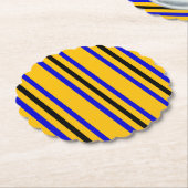 Colors of Barbados Flag Untersetzer (angewinkelt)