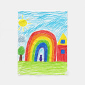 Colors of Joy Fleecedecke (Vorderseite)