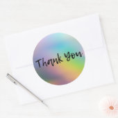 Colors Small Business Vielen Dank Runder Aufkleber (Umschlag)
