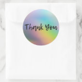 Colors Small Business Vielen Dank Runder Aufkleber (Tasche)