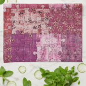 Colors Textiles Puzzles Geschirrtuch (Gefaltet)