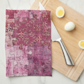 Colors Textiles Puzzles Geschirrtuch (Viertel Falte)