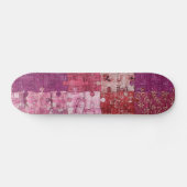 Colors Texture Puzzle Skateboard (Horizontal)