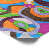 "Colorscape" 28x20 Poster (Ecke)
