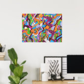 "Colorscape" 28x20 Poster (Heimbüro)
