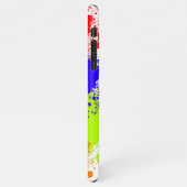 Colorsplash Breakdancer iPhone Hülle (Linke Seite)