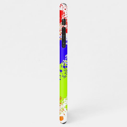 Colorsplash Breakdancer iPhone Hülle (Linke Seite)