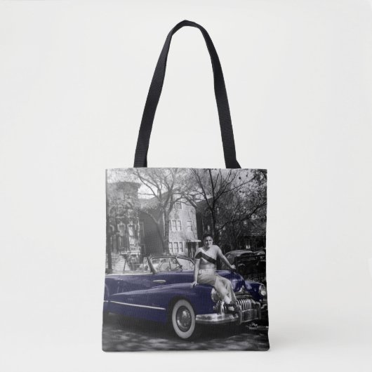 Colorsplash Woman Buick Roadmaster Car Auto der 19 Tasche (Vorderseite)