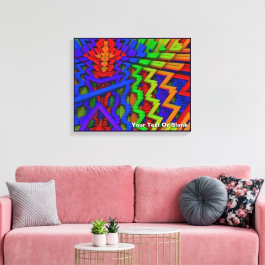 Colorstix Leinwanddruck (Insitu (Wohnzimmer))