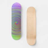 Colorswirbelplatte Skateboard (Vorderseite)
