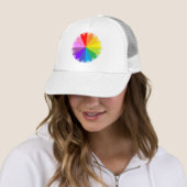 Colorwheel Regenbogen-Geschenke Truckerkappe (Beispiel)