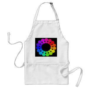 Colorwheel Schürze-unterrichtende Schürze