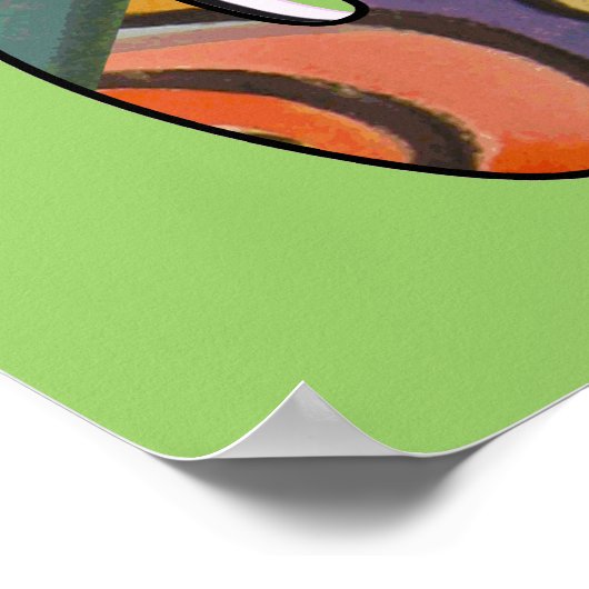 Colossal BOOK DIVA Poster! Poster (Ecke)