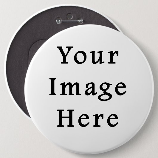 Colossal Extra Large Round Button Button - Individ (Vorne & Hinten)