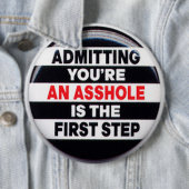 COLOSSAL Humorere, 6-Zoll-Backpack-Buttone Button (Beispiel)