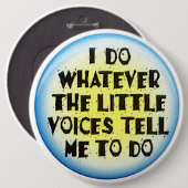 COLOSSAL Humorere, 6-Zoll-Backpack-Buttone Button (Vorne & Hinten)