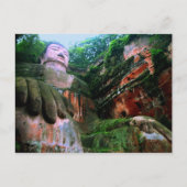 Colossal Le Shan Buddha Postkarte (Vorderseite)
