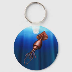 Colossal Squid Keychain Schlüsselanhänger
