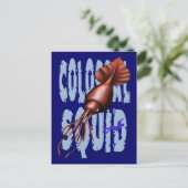 Colossal Tintenfisch Postkarten (Stehend Vorderseite)