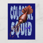 Colossal Tintenfisch Postkarten (Vorderseite)