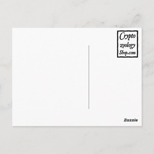 Colossal Tintenfisch Postkarten (Rückseite)