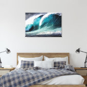 Colossal Wave Leinwanddruck (Insitu (Schlafzimmer))