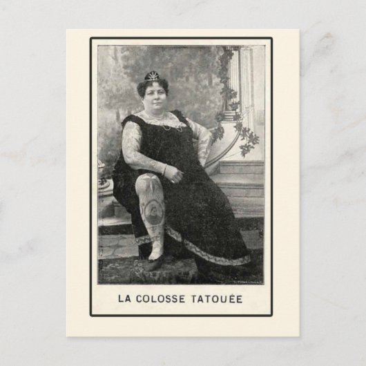Colosse Tatouee Karten und Postkarten (Vorderseite)