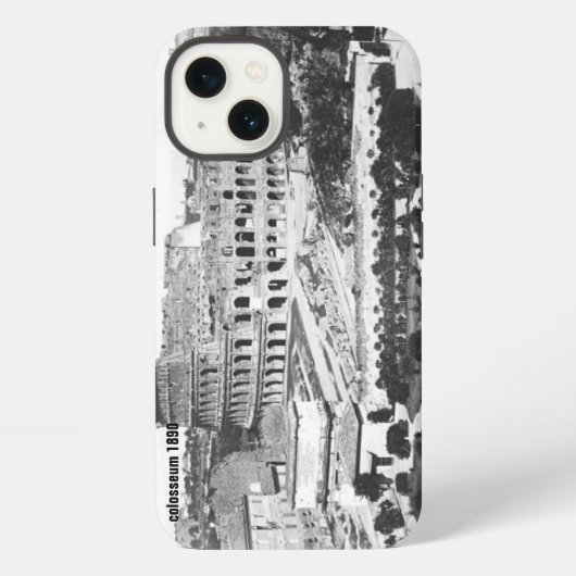Colosseum 1890 Handy-Fall iPhone Hülle (Rückseite)