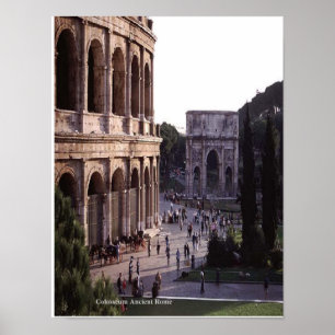 Colosseum alter Rom Poser Poster