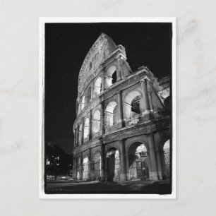 Colosseum an der Nachtpostkarte Postkarte