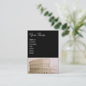 COLOSSEUM/Antike Architektur, Architektur Visitenkarte (Stehend Vorderseite)