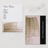 COLOSSEUM/Antique Architect Pearl Visitenkarte (Vorne/Hinten)