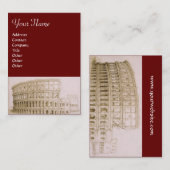COLOSSEUM Classic Architect, Brown Architect Visitenkarte (Vorne/Hinten)