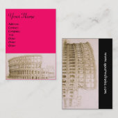 COLOSSEUM Classic Architect Fuchsia Visitenkarte (Vorne/Hinten)