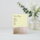 COLOSSEUM Classic Architect Ivory Visitenkarte (Stehend Vorderseite)