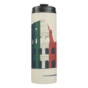 Colosseum-Flag-Thermal-Tumbler - Rom Thermosbecher
