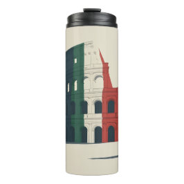 Colosseum Flag Thermal Tumbler - Vespa Rome  Thermosbecher