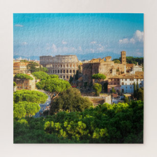 Colosseum Gebäude Historisches Rom Italien Skyline Puzzle