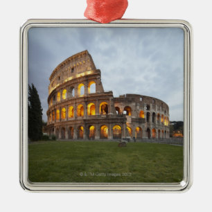 Colosseum in Rom, Italien Silbernes Ornament