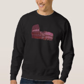 Colosseum in Rome 2 Sweatshirt (Vorderseite)