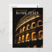 Colosseum italy postkarte (Vorne/Hinten)