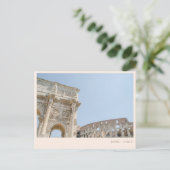 Colosseum Postcard Italienische Postkarte aus Rom (Stehend Vorderseite)