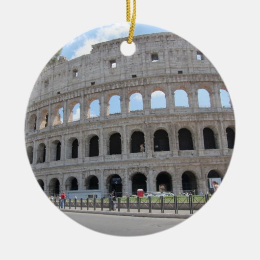 Colosseum Rom an! Keramikornament (Vorne)