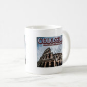 COLOSSEUM - ROM ITALIEN - ROMAN ICONIC KAFFEETASSE (VorderseiteRechts)