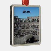 Colosseum- Rom Silbernes Ornament (Rechts)