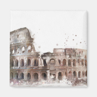 Colosseum Rom Vintag Art Magnet