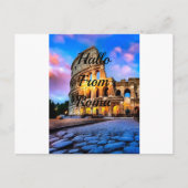 Colosseum Roma Postcard Postkarte (Vorderseite)